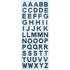 AussieSuperStore Art & Craft Essentials Black Rhinestones Glitter Alphabet (in 3 colours) Rhinestones Stickers Glitter Alphabet | Craft Embellishment Decoration 9331468046424 VCR112